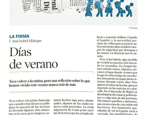 Días de verano Heraldo 5 septiembre